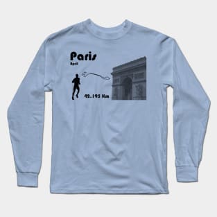 Paris marathon Long Sleeve T-Shirt